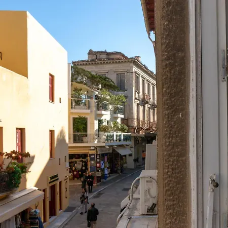 Hadrians Den In Heart Of Plaka By Jj Hospitality Apartment Athens Exterior photo